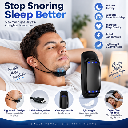 SilentPulse — Smart Sensor Stops Snoring Instantly